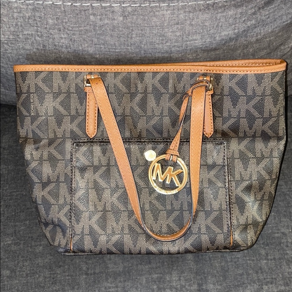 Gently Used Michael Kors Purse and Matching Wallet